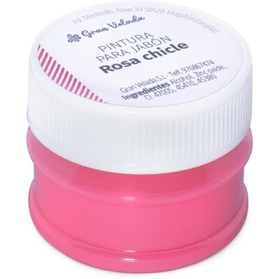 GRAN VELADA Peinture rose bonbon pour savon Idéale pour décorer et mettre en valeur les détails de vos savons. Cosmétique haute performance pour créer des designs personnalisés. 30 ml - Publicité GRAN VELADA Peinture rose bonbon pour savon Idéale pour décorer et mettre en valeur les détails de vos savons. Cosmétique haute performance pour créer des designs personnalisés. 30 ml - Publicité