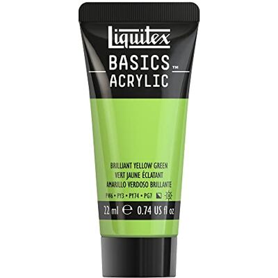 Liquitex - LQx basics - Vert-jaune vif - Acrylic Paint - Publicité Liquitex - LQx basics - Vert-jaune vif - Acrylic Paint - Publicité