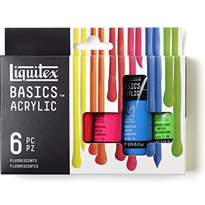 Liquitex - BASICS - fluorescent - 22ml - Peinture acrylique - Publicité Liquitex - BASICS - fluorescent - 22ml - Peinture acrylique - Publicité