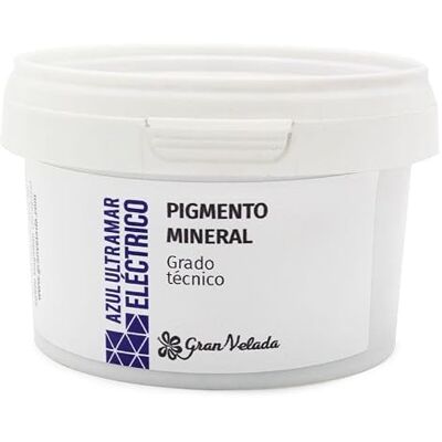 GRAN VELADA Pigment minéral bleu outremer TC Haut pouvoir colorant, stable et résistant Idéal pour les travaux manuels, les beaux-arts et l'industrie Qualité technique Couleurs intenses 1000 cc - Publicité GRAN VELADA Pigment minéral bleu outremer TC Haut pouvoir colorant, stable et résistant Idéal pour les travaux manuels, les beaux-arts et l'industrie Qualité technique Couleurs intenses 1000 cc - Publicité