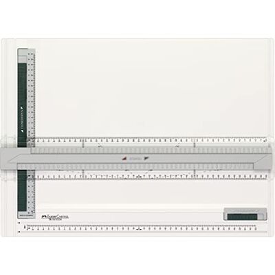 Faber-Castell 171273 – Planche à dessin en plastique durable avec guides - Publicité Faber-Castell 171273 – Planche à dessin en plastique durable avec guides - Publicité