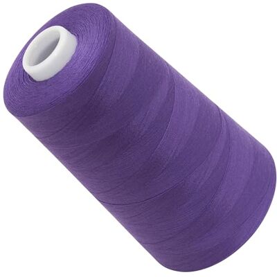 AERZETIX C72535 Bobine cône de fil à coudre 120 (40/2) 4000 m en polyester couleur lilas foncé confection mercerie ficelle cordon couture vêtements maroquinerie - Publicité AERZETIX C72535 Bobine cône de fil à coudre 120 (40/2) 4000 m en polyester couleur lilas foncé confection mercerie ficelle cordon couture vêtements maroquinerie - Publicité
