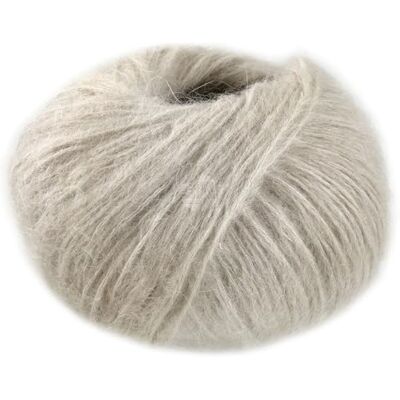 Lana Grossa Superkid Seta FB18 Fil tubulaire délicat en mohair avec soie Fil à tricoter à la main en 65 % mohair (Superkid) et 35 % soie 25 g de laine pour tricot et crochet 100 m - Publicité Lana Grossa Superkid Seta FB18 Fil tubulaire délicat en mohair avec soie Fil à tricoter à la main en 65 % mohair (Superkid) et 35 % soie 25 g de laine pour tricot et crochet 100 m - Publicité