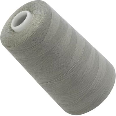 AERZETIX C72896 Bobine cône de fil à coudre 120 (40/2) 4000 m en polyester couleur gris clair perle confection mercerie ficelle cordon couture vêtements maroquinerie - Publicité AERZETIX C72896 Bobine cône de fil à coudre 120 (40/2) 4000 m en polyester couleur gris clair perle confection mercerie ficelle cordon couture vêtements maroquinerie - Publicité