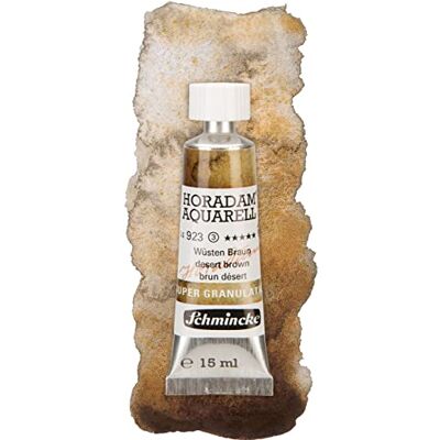 Schmincke Horadam Artists Supergranulating Watercolours Desert Brown 15ml Tube (923) - Publicité Schmincke Horadam Artists Supergranulating Watercolours Desert Brown 15ml Tube (923) - Publicité