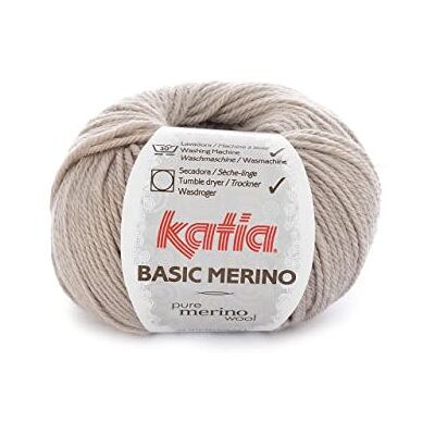 Katia Pelote de laine à tricoter BASIC MERINO Ecru 9 - Publicité Katia Pelote de laine à tricoter BASIC MERINO Ecru 9 - Publicité