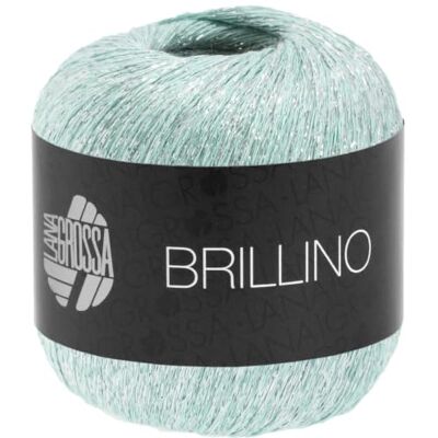 Lana Grossa Brillino FB 11 Fil avec fil lurex coloré Fil à tricoter à la main en 83 % viscose et 17 % fibres métalliques 25 g de laine pour tricot et crochet 200 m - Publicité Lana Grossa Brillino FB 11 Fil avec fil lurex coloré Fil à tricoter à la main en 83 % viscose et 17 % fibres métalliques 25 g de laine pour tricot et crochet 200 m - Publicité