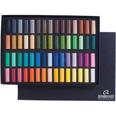 Rembrandt Professionnel Pastel Doux Set General Colour Selection Deluxe 60 Demi-Pastels - Publicité Rembrandt Professionnel Pastel Doux Set General Colour Selection Deluxe 60 Demi-Pastels - Publicité