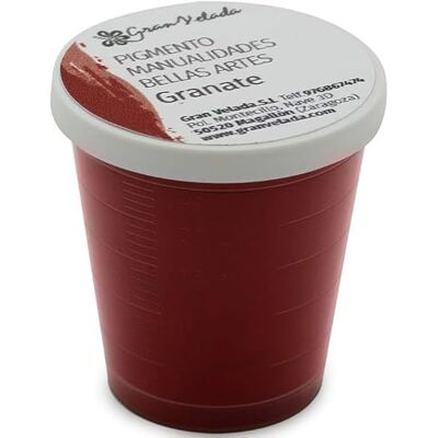 GRAN VELADA Pigment grenat en poudre pour travaux manuels et beaux-arts Idéal pour créer des peintures personnalisées haut pouvoir de teinture facile à utiliser économique 30 cc - Publicité GRAN VELADA Pigment grenat en poudre pour travaux manuels et beaux-arts Idéal pour créer des peintures personnalisées haut pouvoir de teinture facile à utiliser économique 30 cc - Publicité