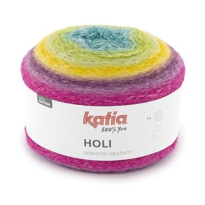 Katıa HOLI de Katia en pelotes de 200 g et 660 mètres. (506 Pétrole-Rose/violet) - Publicité Katıa HOLI de Katia en pelotes de 200 g et 660 mètres. (506 Pétrole-Rose/violet) - Publicité