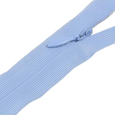 MDC Fermeture invisible non séparable ajustable bleu ciel Taille 60cm - Publicité MDC Fermeture invisible non séparable ajustable bleu ciel Taille 60cm - Publicité