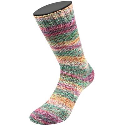 Lana Grossa Landlust la laine pour chaussettes Fil en laine mérinos de différentes couleurs Fil à tricoter à la main en 80% laine (Mérinos) & 20% polyamide 100g de laine pour tricoter et - Publicité Lana Grossa Landlust la laine pour chaussettes Fil en laine mérinos de différentes couleurs Fil à tricoter à la main en 80% laine (Mérinos) & 20% polyamide 100g de laine pour tricoter et - Publicité
