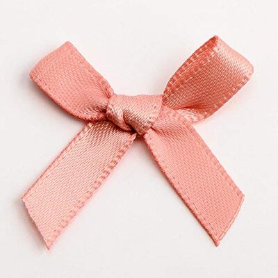 Italian Options Lot de 100 nœuds en satin pour loisirs créatifs, 3 cm de large, or rose - Publicité Italian Options Lot de 100 nœuds en satin pour loisirs créatifs, 3 cm de large, or rose - Publicité