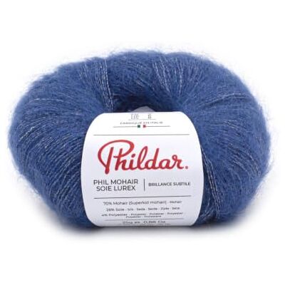 Phildar - Mondial Tissus - Mohair - laine à tricoter - Publicité Phildar - Mondial Tissus - Mohair - laine à tricoter - Publicité