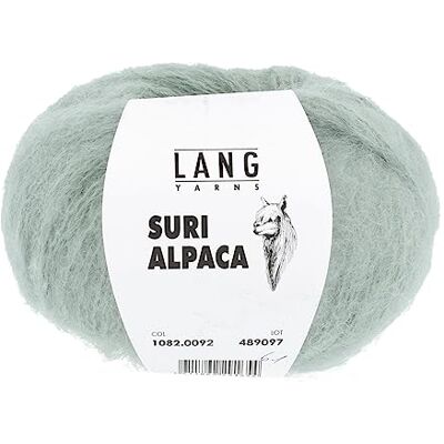 Lang Yarns Suri Alpaca 0092 Sauge 25 g - Publicité Lang Yarns Suri Alpaca 0092 Sauge 25 g - Publicité