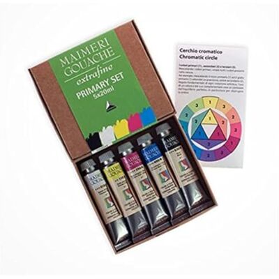 Maimeri Gouache - M2098049 - Ensemble Artistique - 5 Tubes 20ml - Publicité Maimeri Gouache - M2098049 - Ensemble Artistique - 5 Tubes 20ml - Publicité