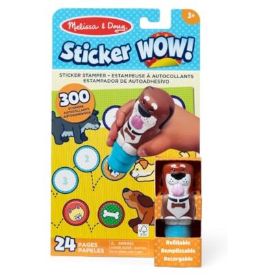 Melissa & Doug Sticker Wow! Tampon autocollant & carnet d'activités - Chien - Publicité Melissa & Doug Sticker Wow! Tampon autocollant & carnet d'activités - Chien - Publicité