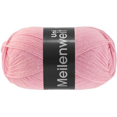 Lana Grossa MEILENWEIT 100 g de laine unie pour chaussettes 4 brins dans des couleurs unies, 420 m, couleur : 1394 Rose - Publicité Lana Grossa MEILENWEIT 100 g de laine unie pour chaussettes 4 brins dans des couleurs unies, 420 m, couleur : 1394 Rose - Publicité