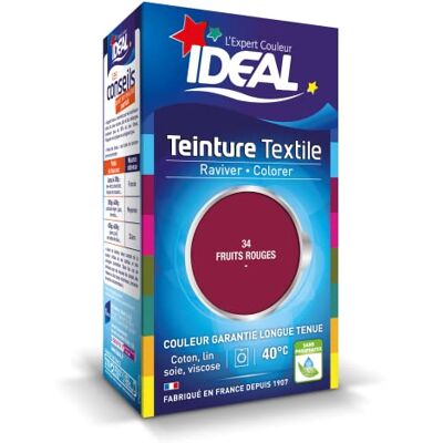 Ideal No. 34 Fruits Rouge - Teinture pour tissus - Publicité Ideal No. 34 Fruits Rouge - Teinture pour tissus - Publicité
