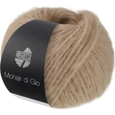 Lana Grossa Mohair Di Gio Fil torsadé lâche Fil à tricoter à la main en 55 % mohair (Superkid) et 45 % laine vierge (mérinos super fin) 50 g Pour tricot et crochet 85 m FB 8 - Publicité Lana Grossa Mohair Di Gio Fil torsadé lâche Fil à tricoter à la main en 55 % mohair (Superkid) et 45 % laine vierge (mérinos super fin) 50 g Pour tricot et crochet 85 m FB 8 - Publicité