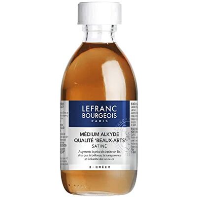 Lefranc Bourgeois Additif Médium Alkyde Flacon 250ml - Publicité Lefranc Bourgeois Additif Médium Alkyde Flacon 250ml - Publicité