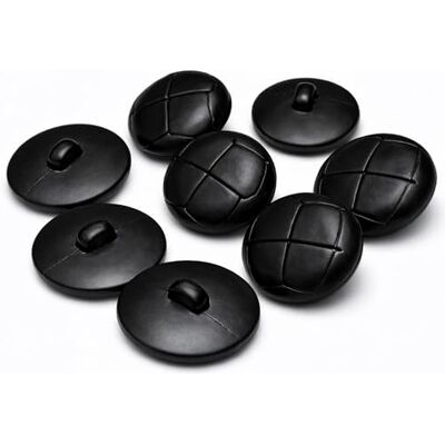 Trimming Shop Ensemble de 6 Classique Noir Marron Boutons Plastique Football Design Cuir Ressemble Couture Custom Apparel ou Réparation Vêtements pour Embellissement, Personnalisée, et Arts Loisirs - Publicité Trimming Shop Ensemble de 6 Classique Noir Marron Boutons Plastique Football Design Cuir Ressemble Couture Custom Apparel ou Réparation Vêtements pour Embellissement, Personnalisée, et Arts Loisirs - Publicité