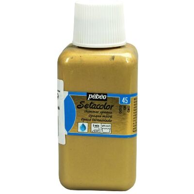 Setacolor Opak Doré de Pebeo - Peinture pour tissus et artisanat - 250 ml - Publicité Setacolor Opak Doré de Pebeo - Peinture pour tissus et artisanat - 250 ml - Publicité