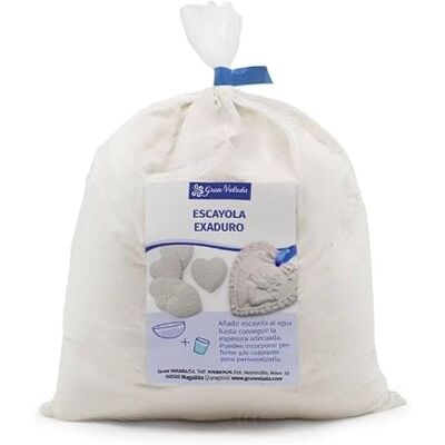 GRAN VELADA Plâtre exadure en poudre 1 kg Pour figurines de plus grande dureté Facile à utiliser Idéal pour les moules en silicone Parfait pour les figurines décoratives, les désodorisants - Publicité GRAN VELADA Plâtre exadure en poudre 1 kg Pour figurines de plus grande dureté Facile à utiliser Idéal pour les moules en silicone Parfait pour les figurines décoratives, les désodorisants - Publicité