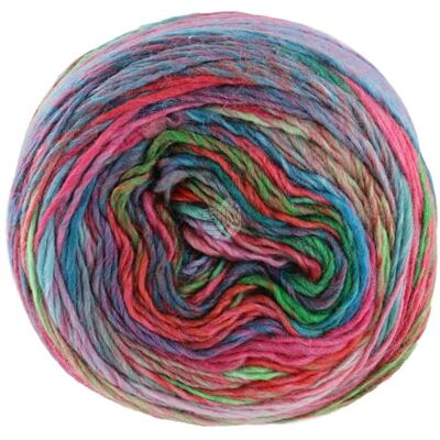 Lana Grossa Colorissimo Fil à mèche mérinos coloré Fil à tricoter à la main en 100 % laine vierge (mérinos extra fin) 100 g de laine pour tricot et crochet 300 m 203 FB 203 - Publicité Lana Grossa Colorissimo Fil à mèche mérinos coloré Fil à tricoter à la main en 100 % laine vierge (mérinos extra fin) 100 g de laine pour tricot et crochet 300 m 203 FB 203 - Publicité