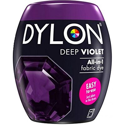 Dylon Capsule de teinture pour tissu Violet foncé - Publicité Dylon Capsule de teinture pour tissu Violet foncé - Publicité