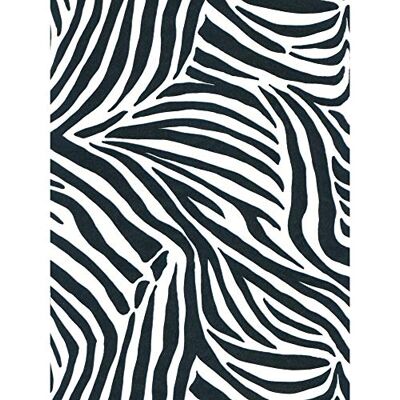 décopatch FDA429O Une pochette de 20 feuilles 30x40 cm Zèbre noir/blanc - Publicité décopatch FDA429O Une pochette de 20 feuilles 30x40 cm Zèbre noir/blanc - Publicité