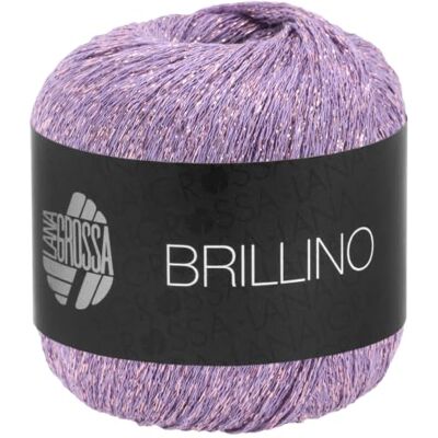 Lana Grossa Brillino FB 20 Fil avec fil lurex coloré Fil à tricoter à la main en 83 % viscose et 17 % fibres métalliques 25 g de laine pour tricot et crochet 200 m - Publicité Lana Grossa Brillino FB 20 Fil avec fil lurex coloré Fil à tricoter à la main en 83 % viscose et 17 % fibres métalliques 25 g de laine pour tricot et crochet 200 m - Publicité