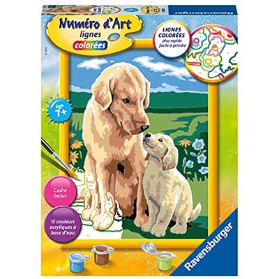 Ravensburger – Numéro d’Art Moyen Format – Amour Maternel – Loisir créatif – Kit de Peinture par numéros – Activité détente et créative – Dès 7 Ans – 28678 – Version française - Publicité Ravensburger – Numéro d’Art Moyen Format – Amour Maternel – Loisir créatif – Kit de Peinture par numéros – Activité détente et créative – Dès 7 Ans – 28678 – Version française - Publicité