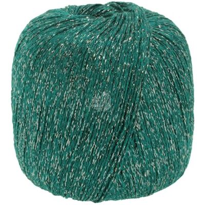 Lana Grossa Brillino Fil avec fil lurex coloré Fil à tricoter à la main en 83 % viscose et 17 % fibres métalliques 25 g de laine pour tricot et crochet 200 m - Publicité Lana Grossa Brillino Fil avec fil lurex coloré Fil à tricoter à la main en 83 % viscose et 17 % fibres métalliques 25 g de laine pour tricot et crochet 200 m - Publicité