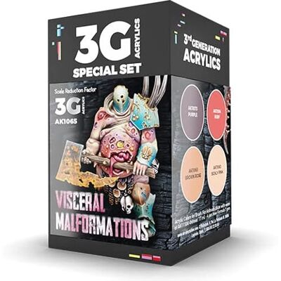 Peinture acrylique AK Interactive - WARGAME SET VISCERAL MALFORMATIONS - Publicité Peinture acrylique AK Interactive - WARGAME SET VISCERAL MALFORMATIONS - Publicité