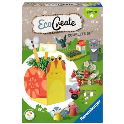 Ravensburger – EcoCreate – Eco-Responsable – Recyclage – Jouets – Fabrication Objets – Plantations d'intérieur – Loisir créatif – Activité détente et créative – Dès 6 Ans – 18441 - Publicité Ravensburger – EcoCreate – Eco-Responsable – Recyclage – Jouets – Fabrication Objets – Plantations d'intérieur – Loisir créatif – Activité détente et créative – Dès 6 Ans – 18441 - Publicité