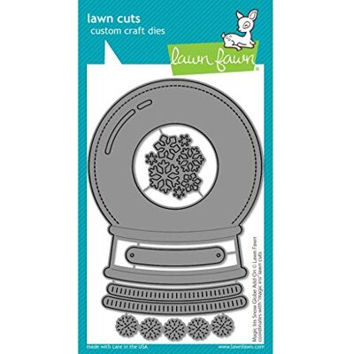 Lawn Fawn Lawn Cuts Custom Craft Die -Magic Iris Snow Globe Add-On - Publicité Lawn Fawn Lawn Cuts Custom Craft Die -Magic Iris Snow Globe Add-On - Publicité