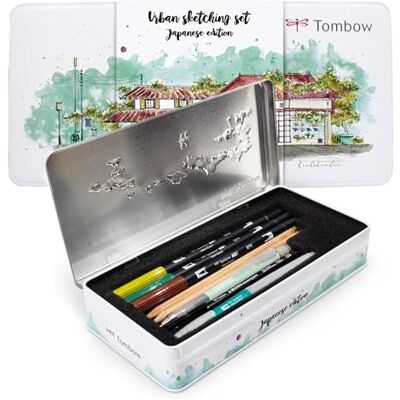 Kit de Croquis Urbain Tombow - Matériel de Dessin - Publicité Kit de Croquis Urbain Tombow - Matériel de Dessin - Publicité