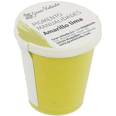 GRAN VELADA Pigment jaune citron en poudre pour travaux manuels Créez vos propres peintures à l'huile, aquarelles et acryliques Particules insolubles à haut pouvoir de teinture Facile à utiliser et - Publicité GRAN VELADA Pigment jaune citron en poudre pour travaux manuels Créez vos propres peintures à l'huile, aquarelles et acryliques Particules insolubles à haut pouvoir de teinture Facile à utiliser et - Publicité