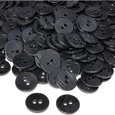 AERZETIX C56402 Lot de 100 Boutons ronds Ø15x2.2 mm à 2 trous couleur bleu indigo foncé en plastique diamètre de l'ouverture 2 mm mercerie couture/vêtements artisanat/mode/broderie - Publicité AERZETIX C56402 Lot de 100 Boutons ronds Ø15x2.2 mm à 2 trous couleur bleu indigo foncé en plastique diamètre de l'ouverture 2 mm mercerie couture/vêtements artisanat/mode/broderie - Publicité