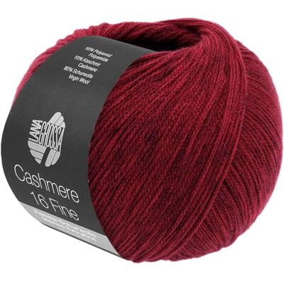 Lana Grossa Cashmere 16 Fine En cachemire et laine mérinos Fil à tricoter à la main en 80 % laine vierge (mérinos extrafine), 10 % cachemire et polyamide 50 g de laine pour tricot et crochet - Publicité Lana Grossa Cashmere 16 Fine En cachemire et laine mérinos Fil à tricoter à la main en 80 % laine vierge (mérinos extrafine), 10 % cachemire et polyamide 50 g de laine pour tricot et crochet - Publicité
