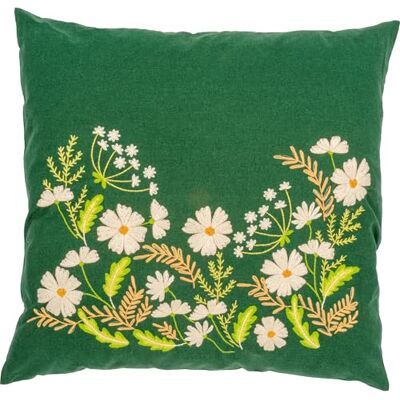 Vervaco Kit Housse De Coussin à Broder FLORAL BLANC Kit Broderie Pré-imprimé Pour Coussin Avec Fermeture Éclair DIY ca. 40 x 40 cm Set Loisir Créatif Deco Activité Manuelle Adulte Embroidery - Publicité Vervaco Kit Housse De Coussin à Broder FLORAL BLANC Kit Broderie Pré-imprimé Pour Coussin Avec Fermeture Éclair DIY ca. 40 x 40 cm Set Loisir Créatif Deco Activité Manuelle Adulte Embroidery - Publicité