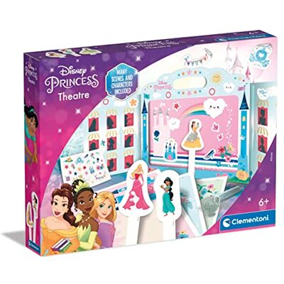 Clementoni 18727 Disney Princess Theatre Théâtre en Carton à Construire, avec Princesses Disney, pour Inventer des Histoires, Jeu créatif Fille 7 Ans Fabriqué en Italie - Publicité Clementoni 18727 Disney Princess Theatre Théâtre en Carton à Construire, avec Princesses Disney, pour Inventer des Histoires, Jeu créatif Fille 7 Ans Fabriqué en Italie - Publicité