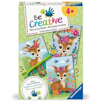 Ravensburger – Be Creative – Mosaïque Junior – Bambi – Création de Tableaux – Loisir créatif – Dès 4 Ans – 25534 - Publicité Ravensburger – Be Creative – Mosaïque Junior – Bambi – Création de Tableaux – Loisir créatif – Dès 4 Ans – 25534 - Publicité