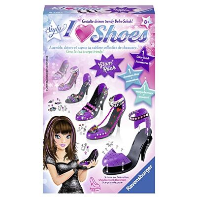 Ravensburger 182206 Set de Bricolage So Styly I Love Shoes Glam Rock - Publicité Ravensburger 182206 Set de Bricolage So Styly I Love Shoes Glam Rock - Publicité