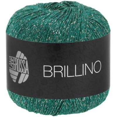 Lana Grossa Brillino Fil avec fil lurex coloré Fil à tricoter à la main en 83 % viscose et 17 % fibres métalliques 25 g de laine pour tricot et crochet 200 m - Publicité Lana Grossa Brillino Fil avec fil lurex coloré Fil à tricoter à la main en 83 % viscose et 17 % fibres métalliques 25 g de laine pour tricot et crochet 200 m - Publicité