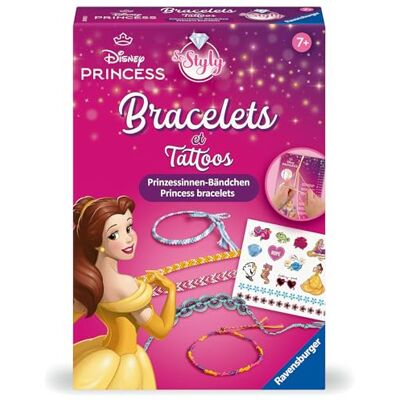 Ravensburger – So Styly – Bracelets et Tattoos – Disney Princesses Tatouages éphémères – Création Bijoux – Bracelets – Dès 7 Ans – 25912 - Publicité Ravensburger – So Styly – Bracelets et Tattoos – Disney Princesses Tatouages éphémères – Création Bijoux – Bracelets – Dès 7 Ans – 25912 - Publicité