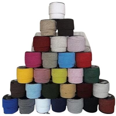 PIZZITALIANI LACES & RIBBONS SINCE 1953 PIZZITALIANI Cordon Couture 8mm x 20MT JAUNE – Cordon Torsadé en Polypropylène, Fabriqué en Italie, Cordelière Tressée pour Décoration, Bricolage, Loisirs Créatifs, Artisanat, Déco - Publicité PIZZITALIANI LACES & RIBBONS SINCE 1953 PIZZITALIANI Cordon Couture 8mm x 20MT JAUNE – Cordon Torsadé en Polypropylène, Fabriqué en Italie, Cordelière Tressée pour Décoration, Bricolage, Loisirs Créatifs, Artisanat, Déco - Publicité