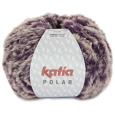 Katıa Katia Polar est un fil de cheveux très doux et moelleux dans les couleurs du 80 au 87. Pour tricoter avec des aiguilles de 7 à 8 ou un crochet de 6 à 8. (aubergine-blanc (106) - Publicité Katıa Katia Polar est un fil de cheveux très doux et moelleux dans les couleurs du 80 au 87. Pour tricoter avec des aiguilles de 7 à 8 ou un crochet de 6 à 8. (aubergine-blanc (106) - Publicité