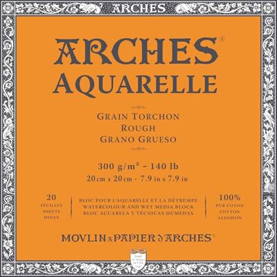 Papier aquarelle Arches - 4x10 pouces - Papier aquarelle - Publicité Papier aquarelle Arches - 4x10 pouces - Papier aquarelle - Publicité